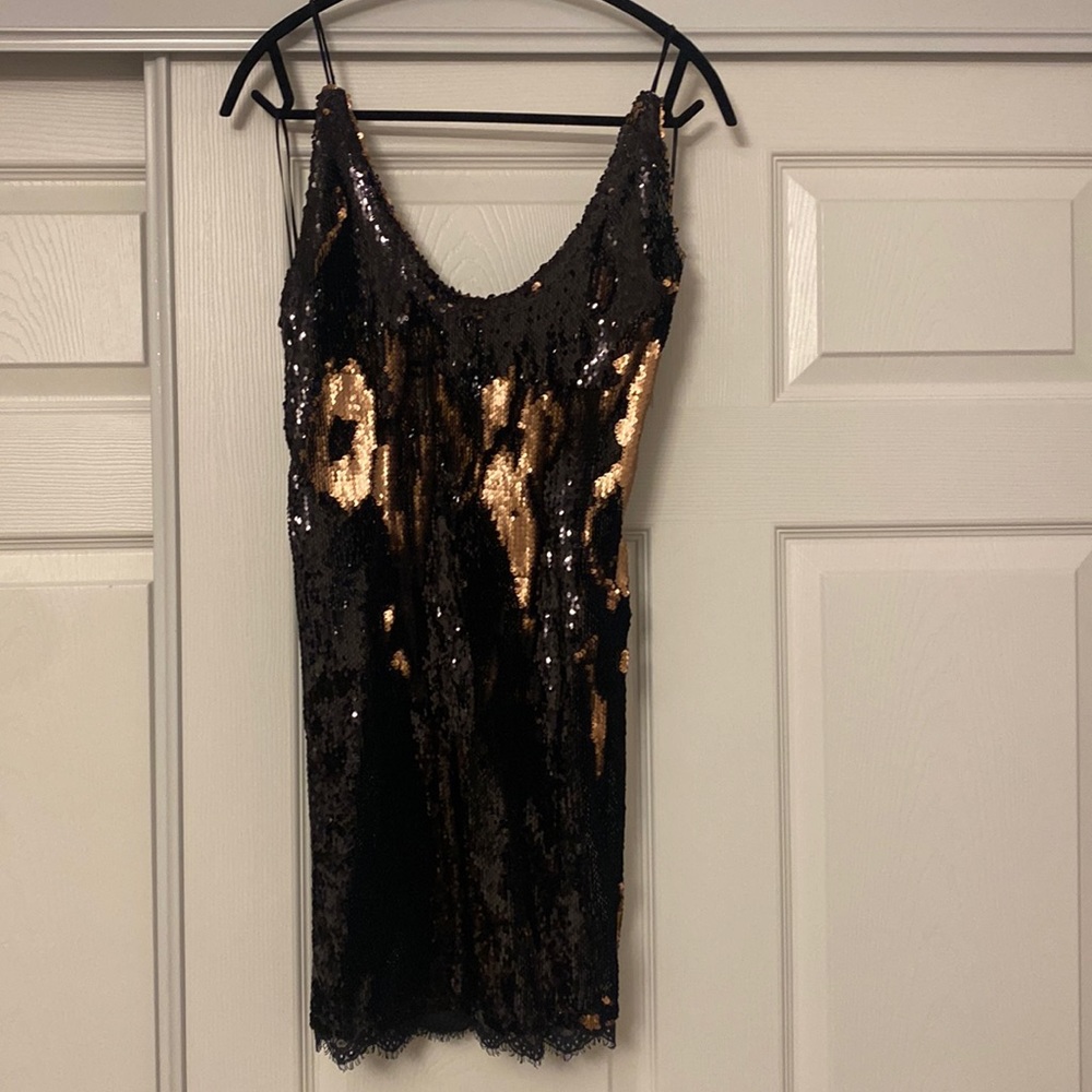 Free People sequin mini